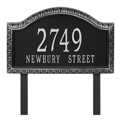 Whitehall Products Personalized Penhurst Grande Lawn Plaque Two Line 1 Bronze/verdigris