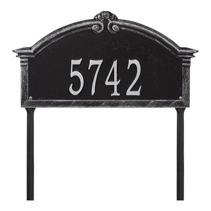 Whitehall Products Personalized Roselyn Arch Grande Lawn Plaque One Line Bronze/verdigris