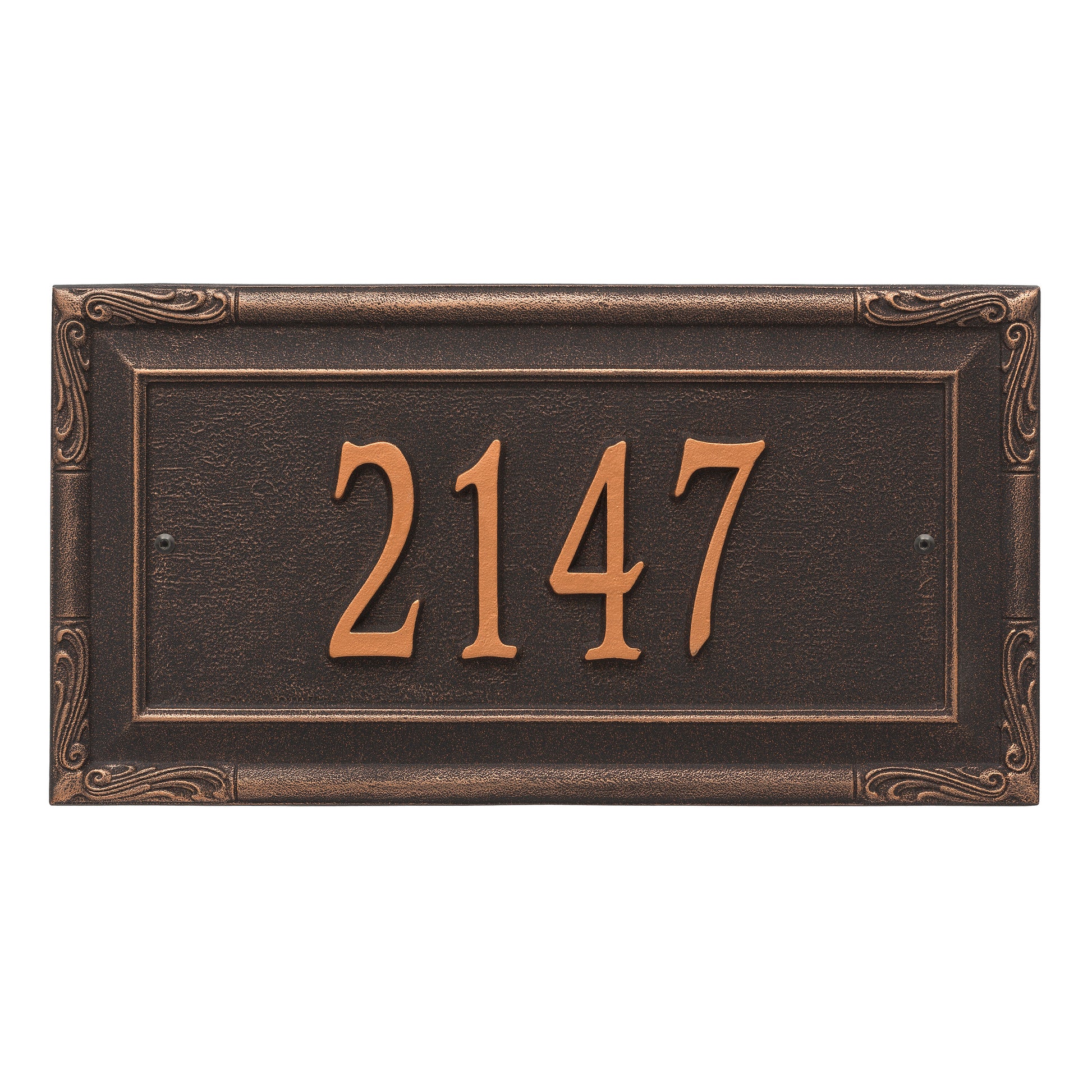 Whitehall Products Personalized Gardengate Grande Wall Plaque One Line 